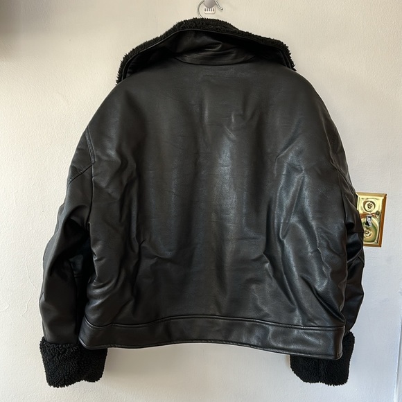 Gap Faux Leather Moto Jacket - Picture 4 of 7